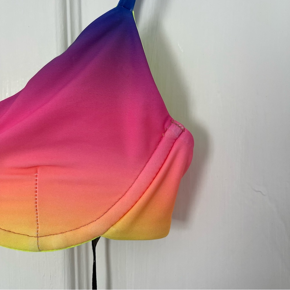 NEW Beach Riot Hyper Ocean Sunset Bikini Set - Picture 6 of 14